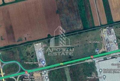 Teren de vanzare C. Lugojului aproape de urcarea pe Centura Timisoara - 1
