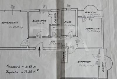 Apartament cu 3 camere decomandat în Rahova - 4