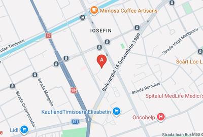 Apartament cu 2 camere semidecomandat, mobilat în Odobescu