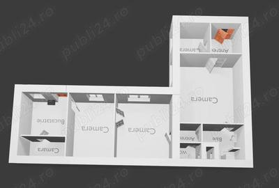 Apartament cu 4 camere semidecomandat în Ultracentral - 2