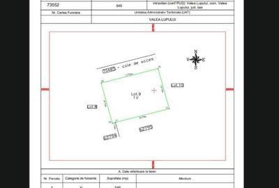 Spațiu comercial, în Valea Lupului