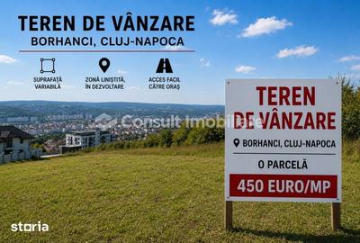 Teren de 1121 mp, în Borhanci - 1