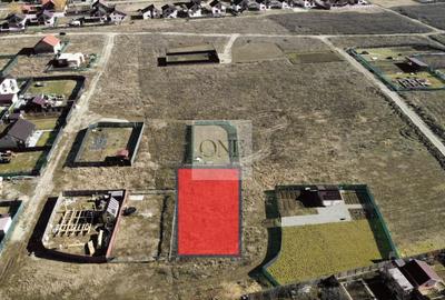 Teren Construcții intravilan de 866 mp, în Bod - 1