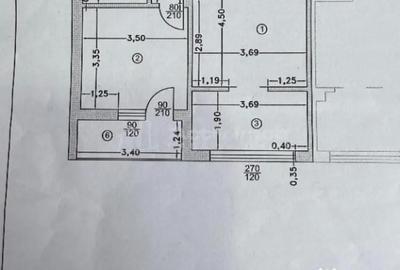 Apartament cu 2 camere decomandat în Alexandriei