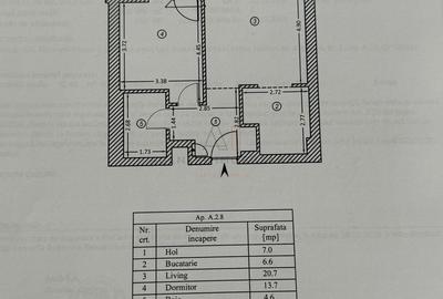 Apartament cu 2 camere semidecomandat, mobilat în Barbu Văcărescu - 22