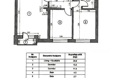 Apartament cu 3 camere decomandat în Theodor Pallady - 4