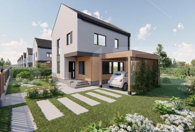 Casa individuala 110mp, situata intr-un ansamblu modern in Mihai Viteazu - 1