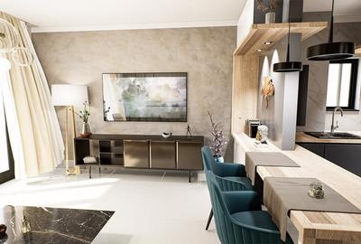 Apartament 2 camere - spatios intr-un complex rezidential nou din Podu Ros - 2