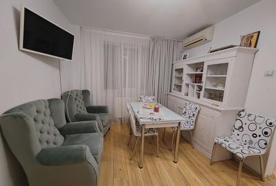 Apartament cu 2 camere semidecomandat, mobilat în Micro 19