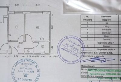 Apartament cu 2 camere decomandat în Km 4
