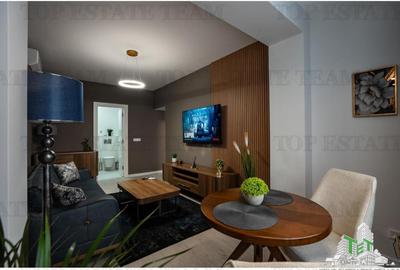 Apartament cu 2 camere semidecomandat, mobilat în Pipera - 9