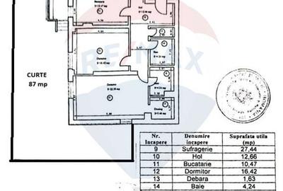 Apartament cu 3 camere decomandat, mobilat în Polonă - 17