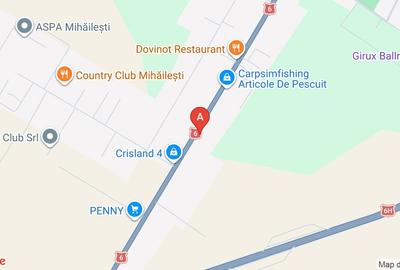 Vând teren Mihailesti 74 ha, Calugareni 80 ha - 1