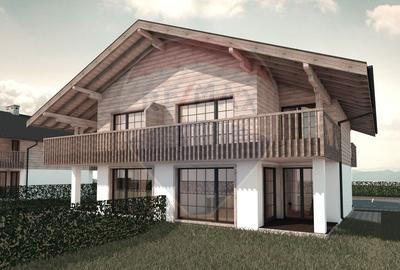 Teren 1600 mp cu proiect & autorizatie, Chalet Duplex Rasnov Glajerie - 6