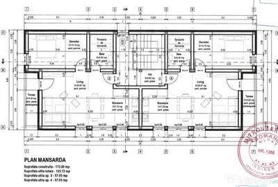 Apartament cu 2 camere decomandat în Tărlungeni - 2
