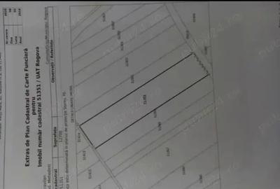 Teren de 15027 mp, în Exterior Vest
