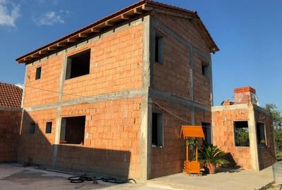 Braytim casa parter (3cam) + casa P+1E rosu (5cam) - teren 1942 mp - 8