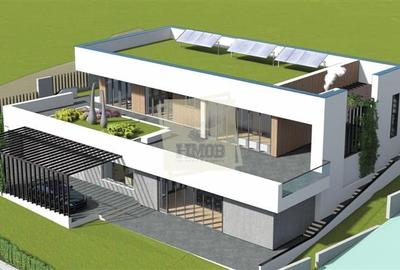 Teren intravilan cu PUD si priveliste spre Sibiu in zona Sura Mare - 5