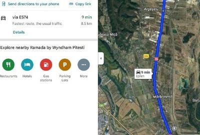 Teren intravilan langa Pitesti - Argeselu - 700 mp - 2