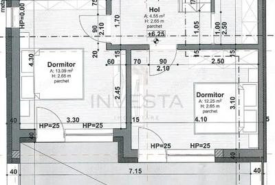 Apartament 4 camere, 97.75 mp+24 mp terasa + garaj+boxa  in vila str. Campului! - 4