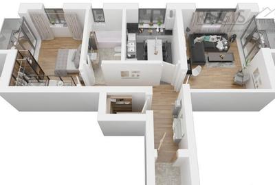 Apartament modern I 2 camere I complexul rezidential Paradis - 2