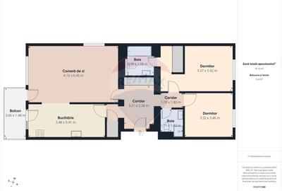 Apartament cu 3 camere decomandat, mobilat în Tei - 3