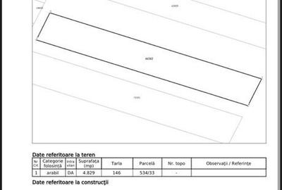 Teren de 4829 mp, în Exterior Vest - 3