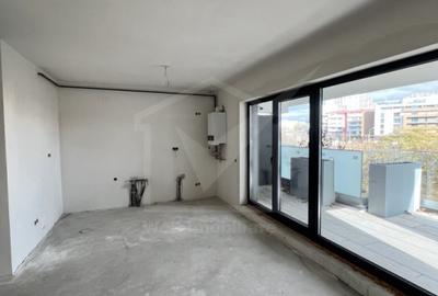 Apartament 3cam, 71mp + 32mp terase, Semifinisat, Lidl Frunzisului - 4