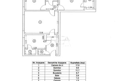Apartament cu 3 camere semidecomandat în Rahova - 10