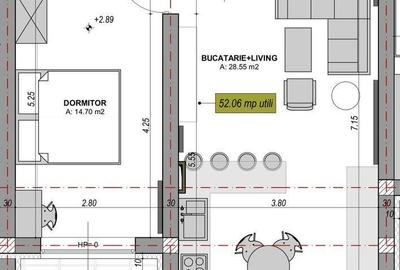 Apartament cu 2 camere în Cristian - 6