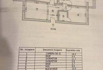 Apartament cu 3 camere decomandat în Central - 3