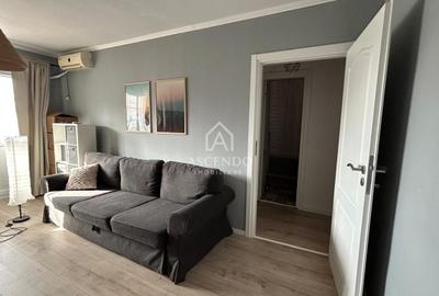 Apartament cu 2 camere circular, mobilat în Lujerului