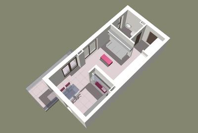 2 camere decomandat in vila, etaj 1 - 12