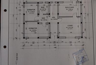 Casă cu 3 camere cu Teren 500 Mp în Șendreni - 6