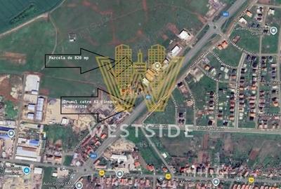 Teren de 820 mp, în Giarmata - 1