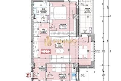 Apartamente 2 cam | 59mp | Bloc nou | Traian Vuia | ID:1585 - 2
