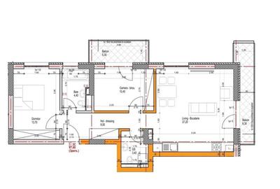 Apartament 3 Camere Open Space Sector 4 Grand Arena 79.2Mp - 1