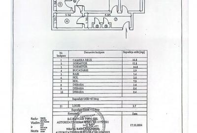 Apartament cu 3 camere decomandat, mobilat în Central - 18