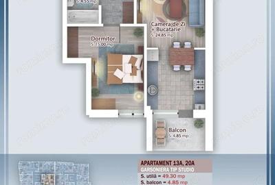 Titan 2 camere semidecomandat 54 mp incalzire in pardoseala - 2