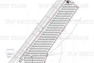Teren si platforma betonata cu acces rapid la Autostrada Mol - 1
