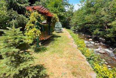 Vilă tip chalet pe malul Pârâului  Bistra - complet utilată, vedere liberă - 2
