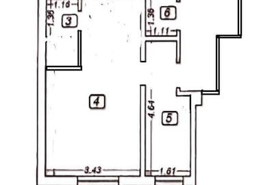 Garsonieră semidecomandată în Central - 1