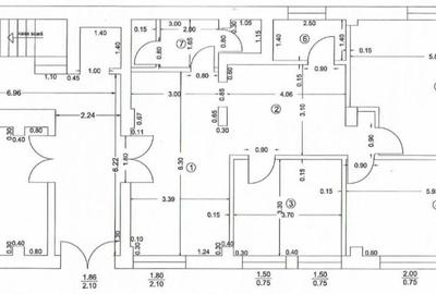 Cabinete Medicale, 225 mp, 14 incaperi, Cartier 1 Mai, Zona Medicina Veche - 1