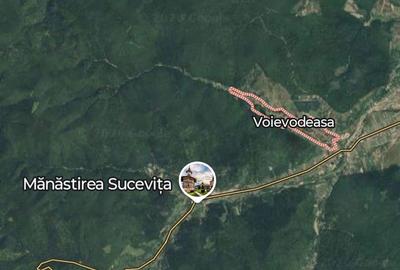 Teren de 3000 mp, în Sucevița - 2