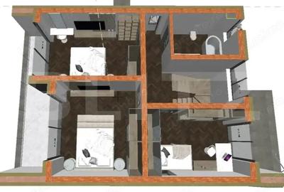 Casă cu Teren 640 Mp în Turda