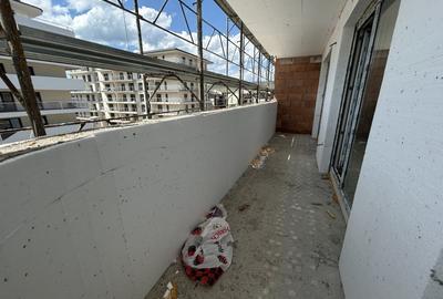 Apartament 2 camere, semidecomandat, semifinisat, 55,57 mp , zona Eroilor - 4