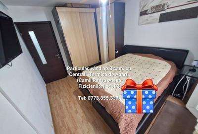 Particular, vând ap.3 camere, cu CENTRALĂ TERMICA de ap., Matei Ambrozie-Titan - 2
