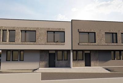 Duplex cu 4 camere cu Teren 200 Mp în Florești - 2