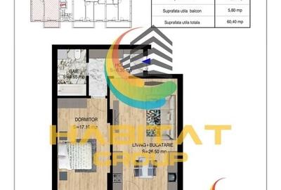 Theodor Pallady - 2 camere, 60.4 mp, metrou Nicolae Teclu - 4