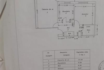 Apartament cu 2 camere decomandat în Central - 1